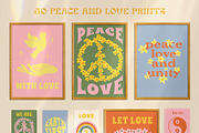 Retro Posters 70s Peace Collection, a Decorative Illustration by Ayya Studio (Thumbnail 8 of 14)