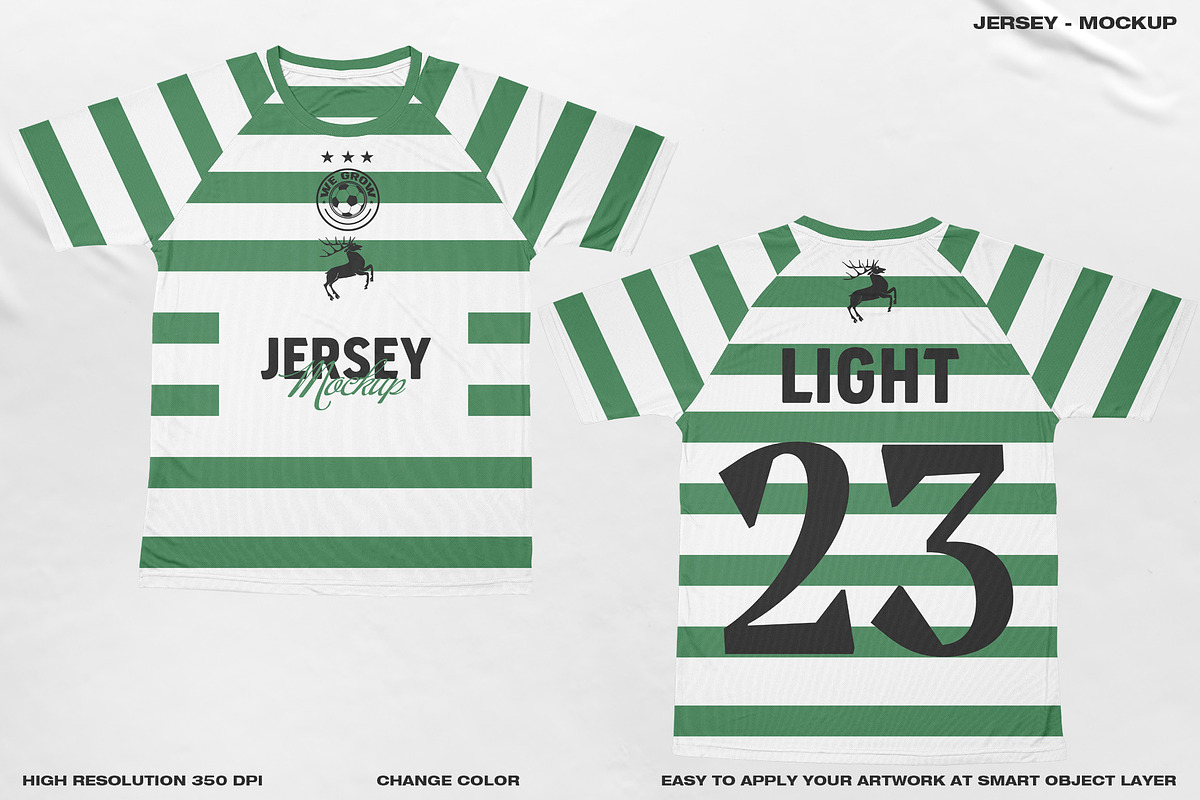 Jersey - Mockup, a Shirt Mockup by DaldSgh (Photo 4 of 15)