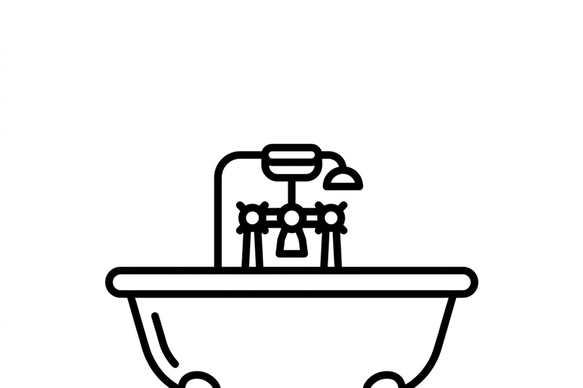 40 Bathroom Essentials Vector Icons, an Outline Icon by adenpinkstore (Photo 5 of 15)