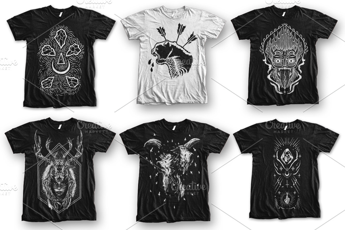 100 T-Shirt Designs Super Collection, an Animal Illustration by Design by sebrodbrick (Photo 17 of 35)