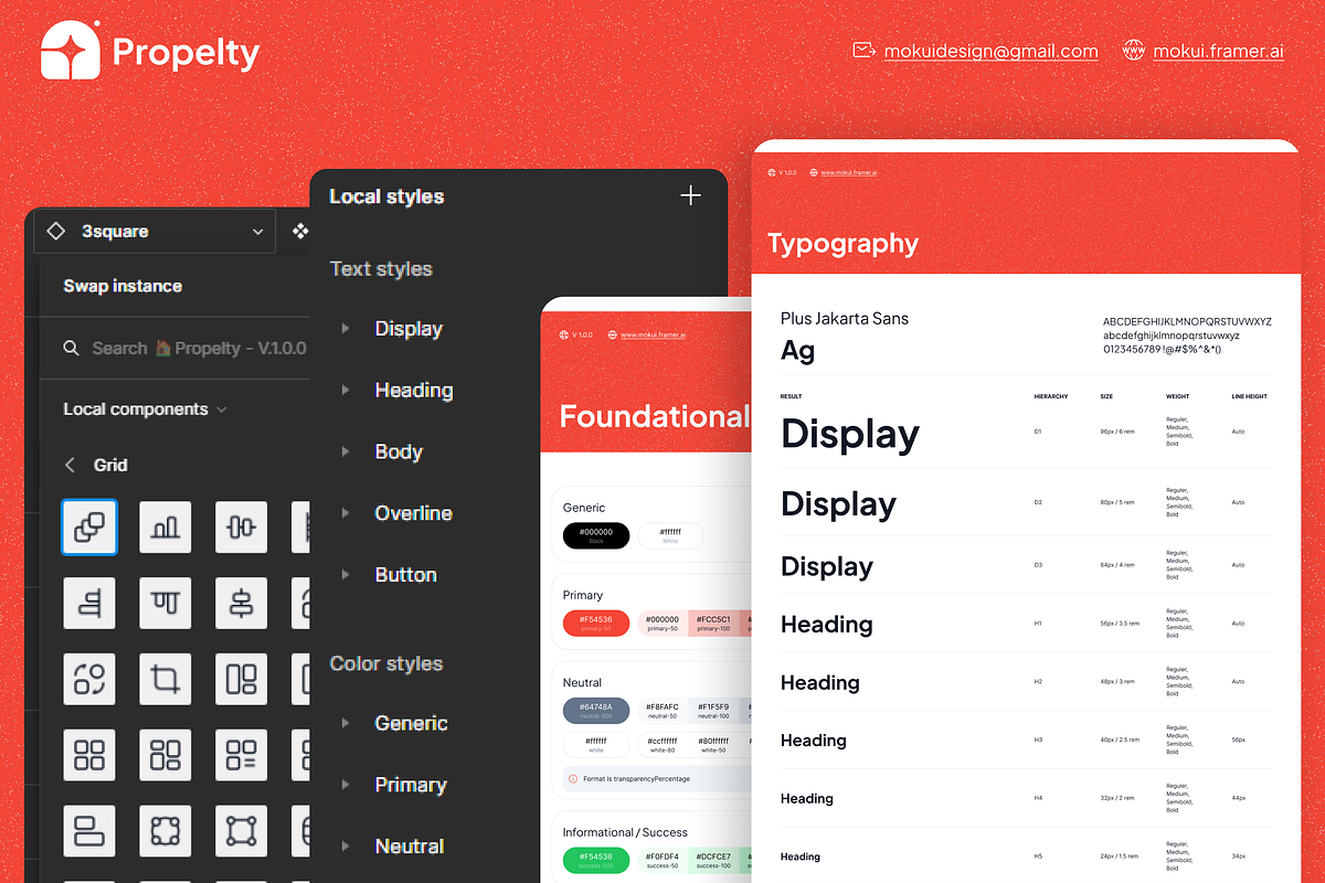 Web Design for house Property & Rent, an UI Kit Template by MokuiDesign (Photo 4 of 5)