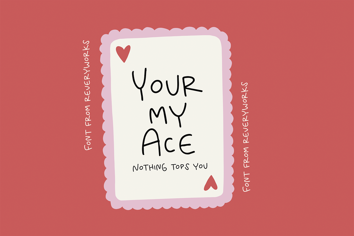 Summer Playlist Fonts & Doodles, a Handwritten Font by ReveryWorks (Photo 2 of 10)