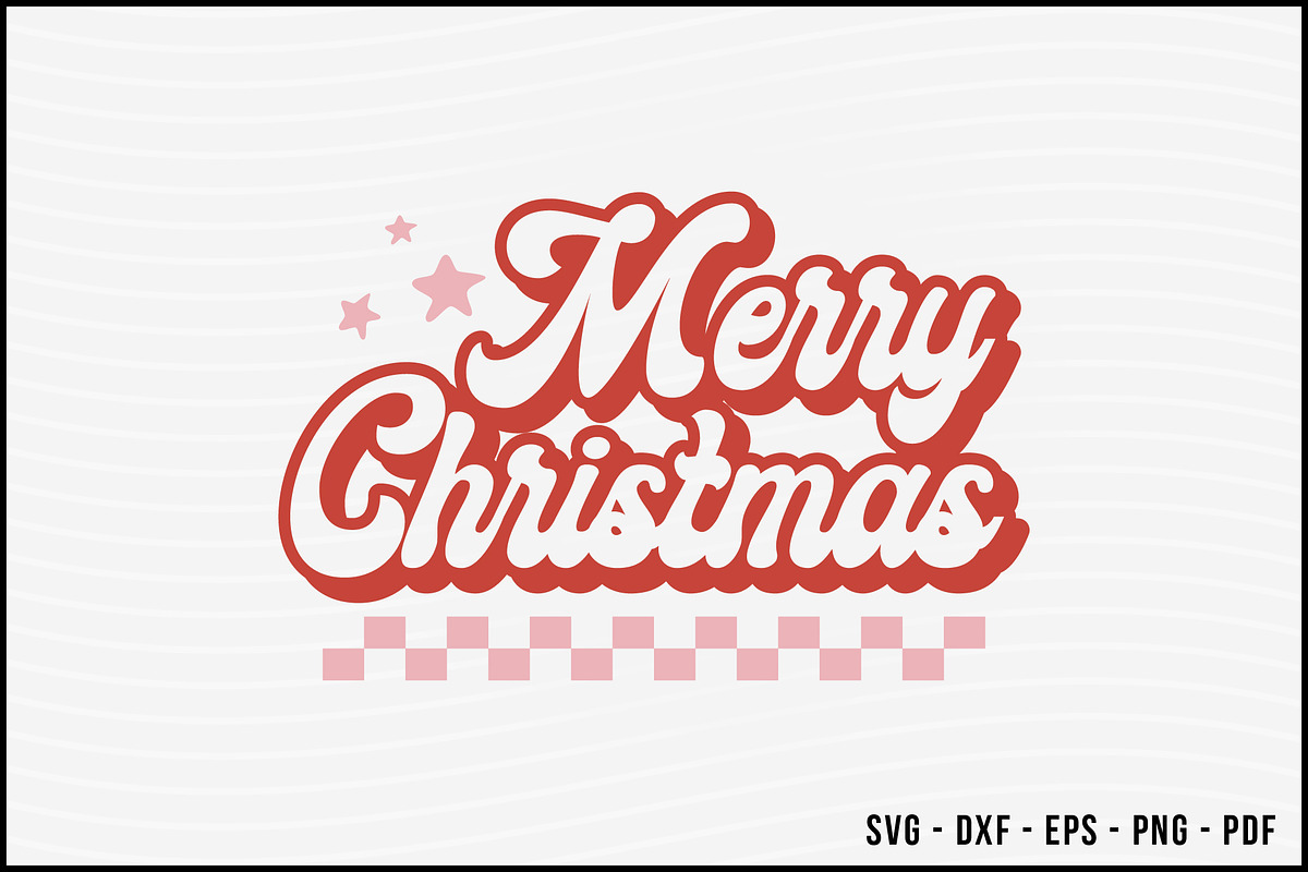 Groovy Christmas SVG Bundle 20 Desig, an Object Graphic by BeeCraftR (Photo 12 of 15)
