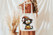 Whimsical Black Halloween Cat, a Seasonal Illustration by Designworld (Thumbnail 9 of 9)