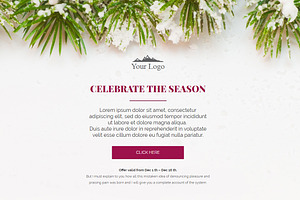 3 Winter Email Templates Pack