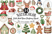 Latch Hook Yarn Christmas Clipart, an Illustration by Designking (Thumbnail 1 of 5)