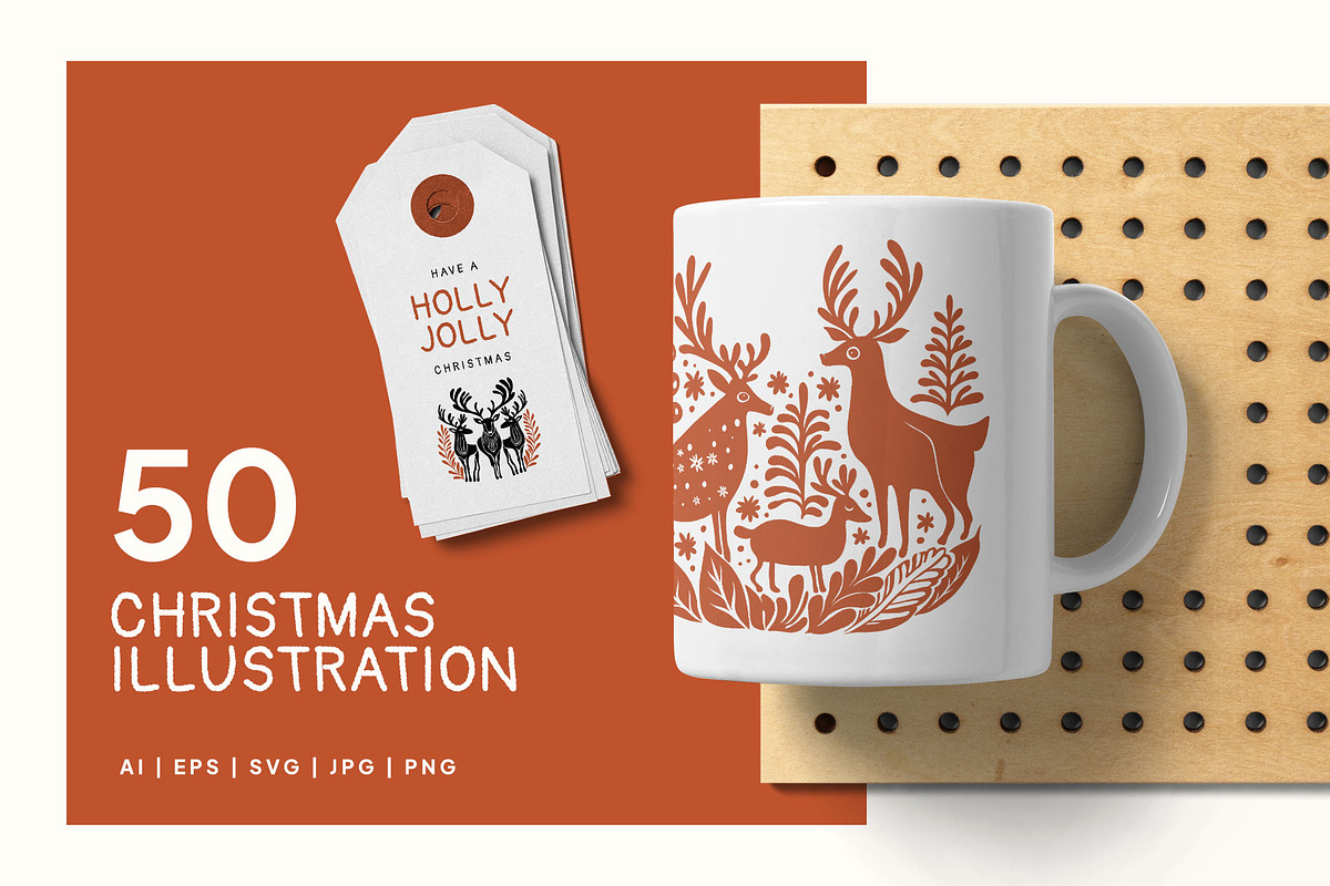 Christmas Art | Posters and Cards, an Object Graphic by KetteCreate (Photo 11 of 18)