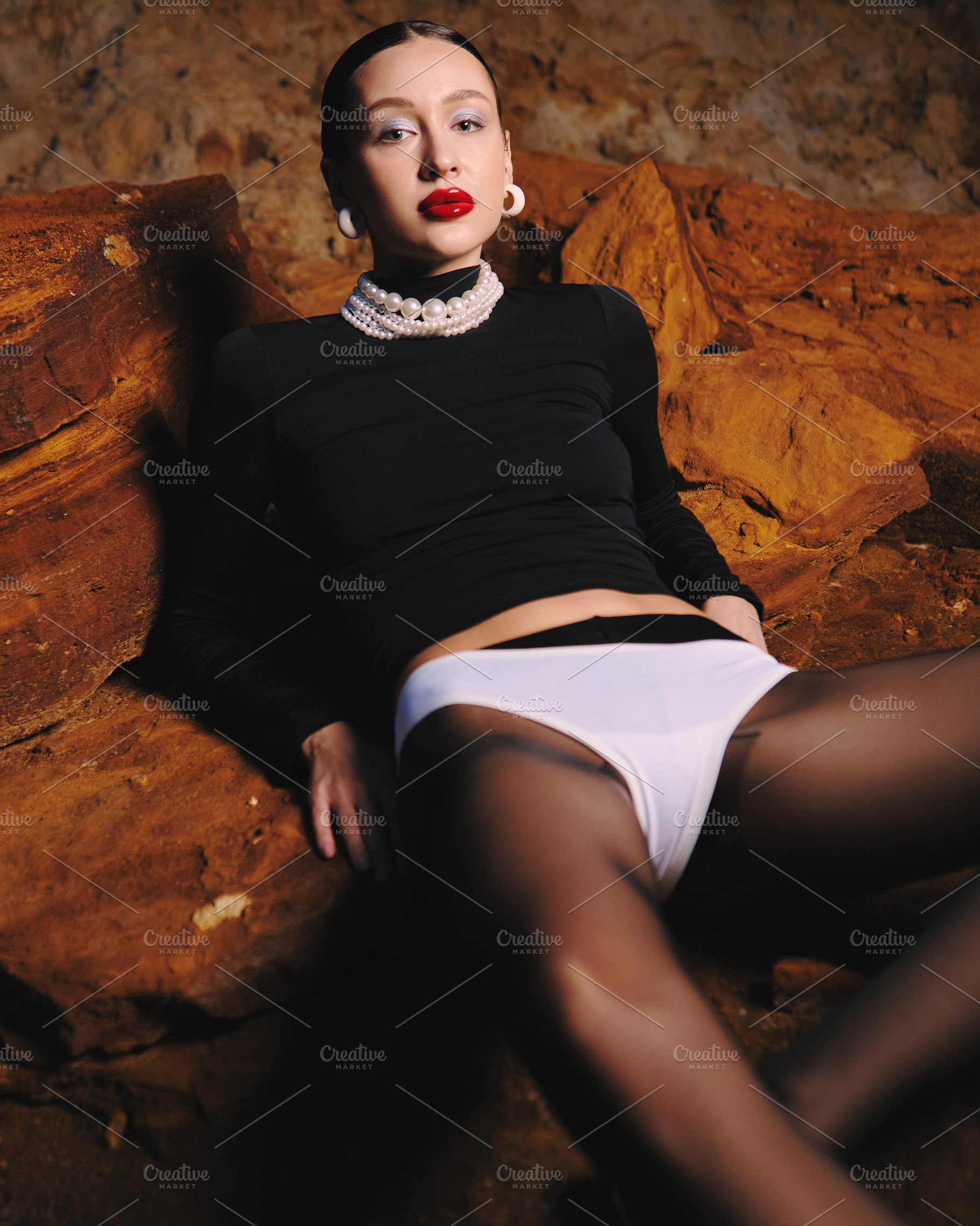 Fashion girl on the beach, a Beauty & Fashion Photo by BUTKO Magazine