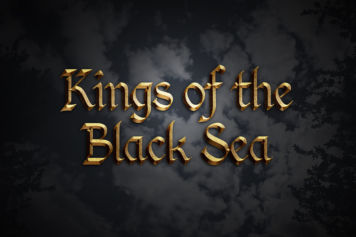 METALLICON 3D Cinematic Text Effect, a Brushes & More by velvetmade.designs (Photo 9 of 10)