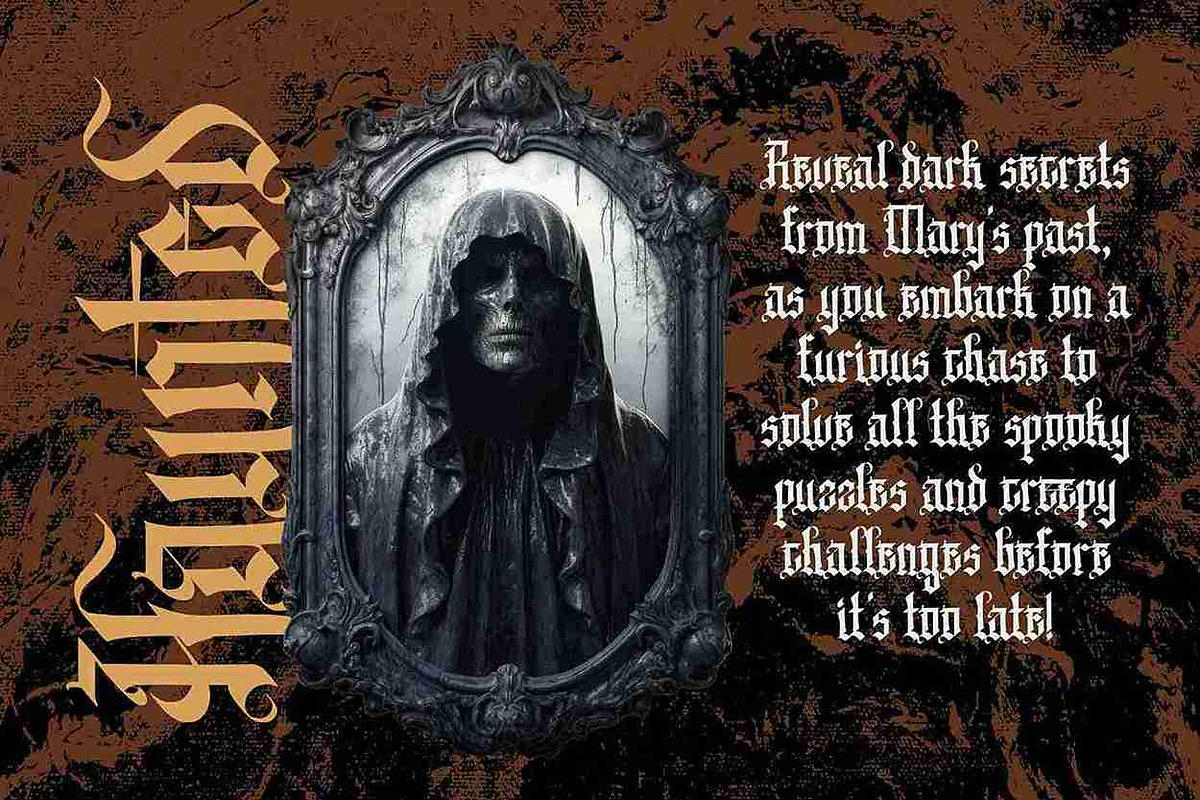 Kingdom Of Heaven - Blackletter, a Blackletter Font by Vampstudio (Photo 5 of 13)