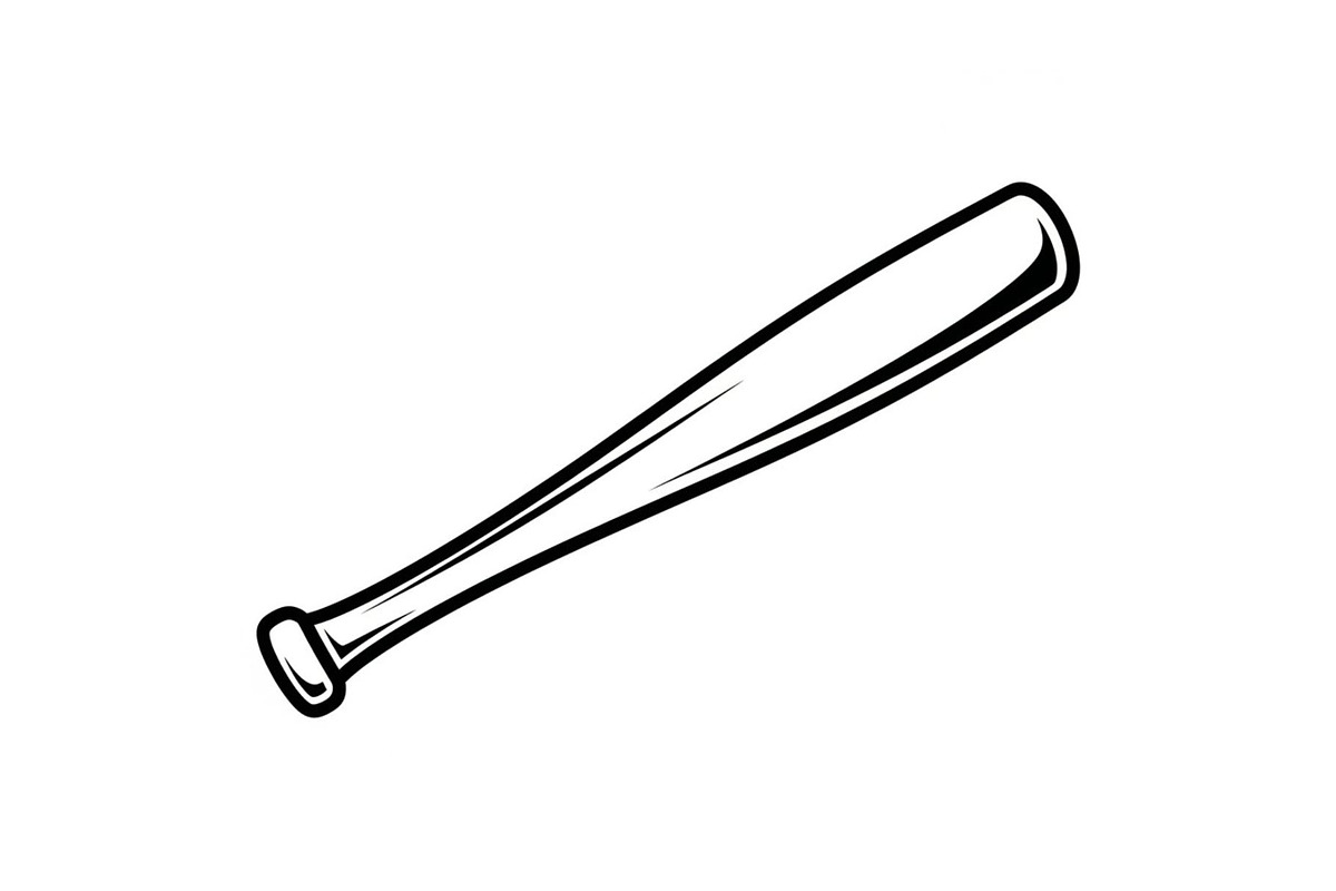 Baseball Bat Silhouette Vector Bundl, an Illustration by Creativeshirt (Photo 7 of 51)