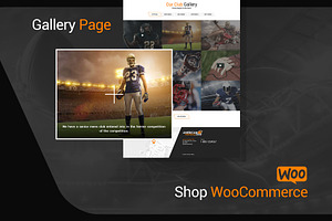 American Football - WordPress Theme