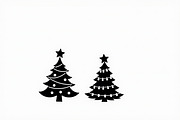 Cozy Holiday Tree Silhouette Designs, an Illustration by Gaye Art (Thumbnail 15 of 21)