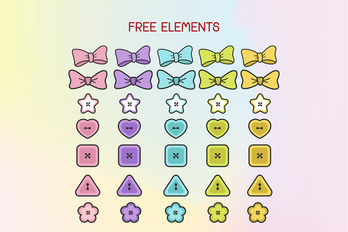 Sweetie Frost - 5 Color Fonts, a Sans Serif Font by Adalin Shop (Photo 5 of 6)