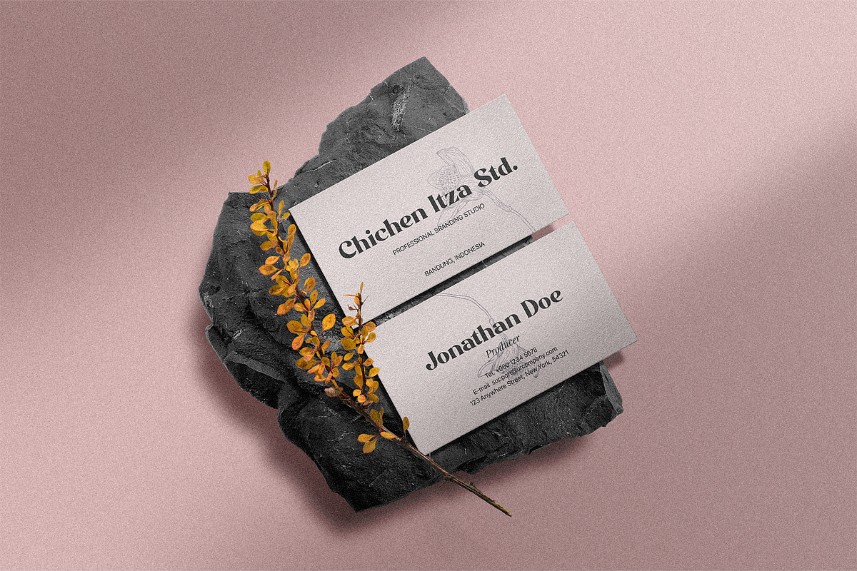 Modern Negra - Social Media Typeface, a Serif Font by Sohel Studio (Photo 7 of 9)