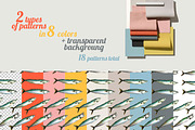 Retro-style patterns, a Pattern Graphic by ⚞ Kind Illustration ⚟ (Thumbnail 2 of 13)