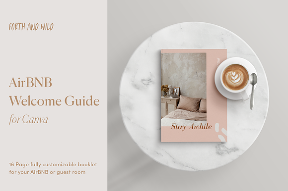 AirBNB Canva Welcome Guide preview 4