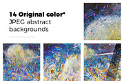 Hand-drawn pastel color artwork, a Texture Graphic by Oleg and Katja (Thumbnail 2 of 14)