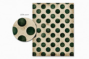 Grungy Christmas Polka Dots, a Decorative Illustration by rileyBgraphics (Thumbnail 7 of 7)