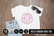 MASTER MONOGRAM FONT Round Mono Font, a Font by Little Type Factory (Thumbnail 7 of 8)