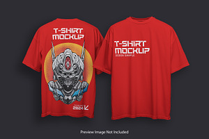 Oversize T-Shirt Mockup