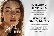 Skincare Instagram Canva Templates, a Social Media Template by DesignsbyMariaStudio (Thumbnail 2 of 10)