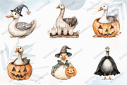 Goose Halloween Clipart, an Illustration by designcity5 (Thumbnail 3 of 5)