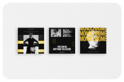 GREY Instagram Feed, a Social Media Template by Aprilea (Thumbnail 2 of 7)