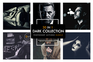 30 In 1 Dark Collection PS Actions