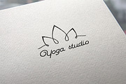 Yoga logo, a Branding & Logo Template by SonneLeo (Thumbnail 1 of 2)