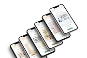 3D iPhone Presentation Mock-Up Bun 3, an iPhone Mockup by Graphicsworld125 (Thumbnail 6 of 15)
