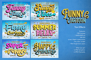Funny Cartoon Text Effect, a Branding & Logo Template by Andrew Skoch Design (Thumbnail 9 of 9)