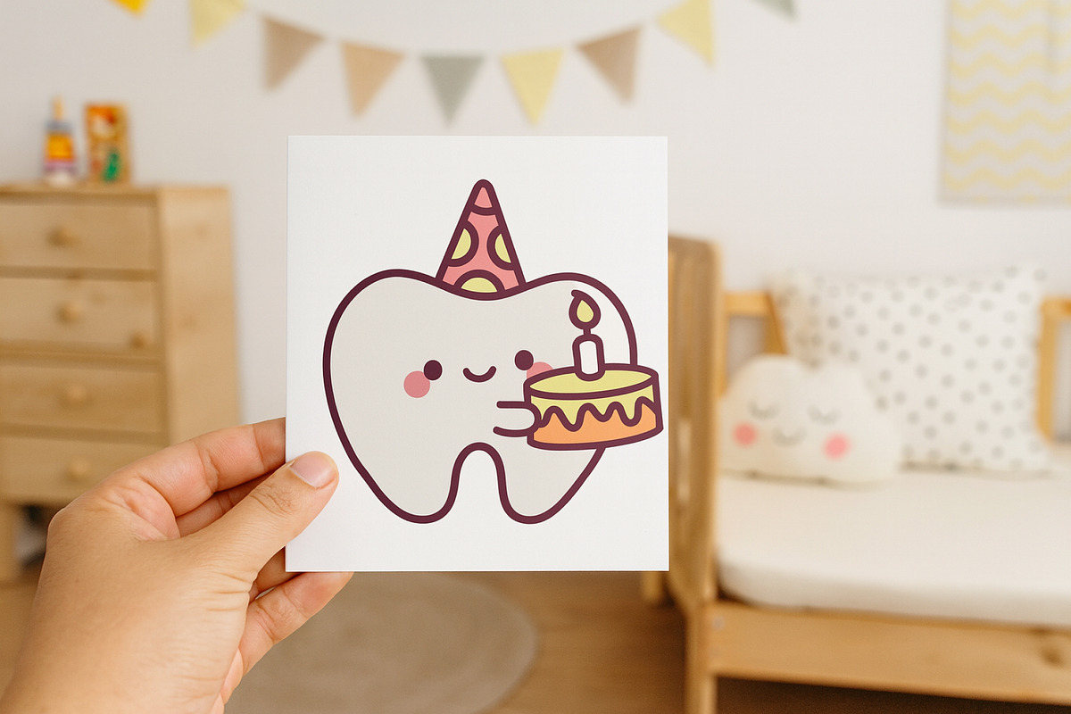 Tooth Birthday Clipart Set, a Healthcare Illustration by Palau (Photo 6 of 10)