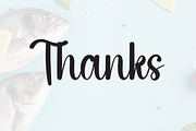 Fresh Fish | Script Font, a Handwritten Font by Scratchones (Thumbnail 9 of 9)