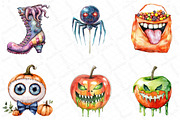 Spooky Weird Halloween Clipart, an Illustration by DreamPrint404 (Thumbnail 3 of 5)