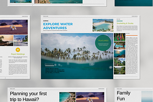 Travel Guide Brochure Template