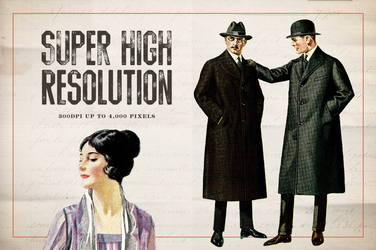150 Vintage Illustrations Volume 1, an Object Graphic by Design Panoply (Photo 2 of 9)