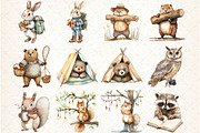 Camping Adventure Animals Bundle, a Graphic by Libby Wishes (Thumbnail 5 of 6)