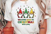 Welcome Christmas with Love Clipart, an Illustration by Craft Nest (Thumbnail 2 of 6)