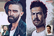 Exotic Canvas PS Actions Bundel, an Action Add-On by Amorjesu.com (Thumbnail 40 of 104)