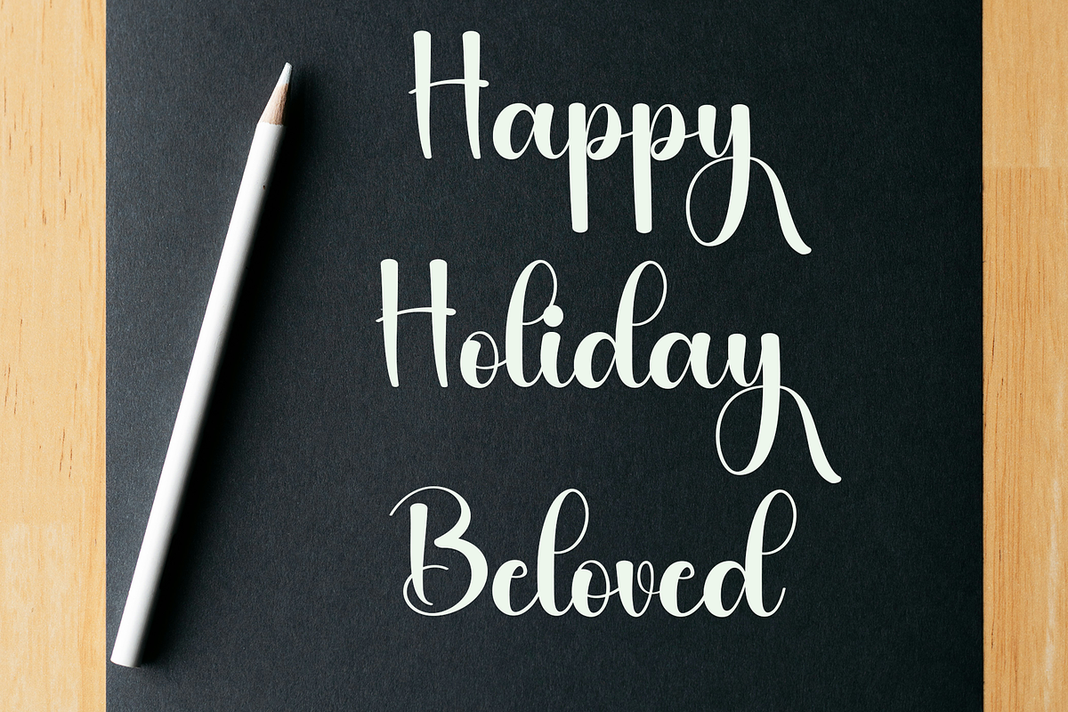 Beauty, a Handwritten Font by InermediaSTUDIO (Photo 8 of 8)