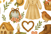Cottagecore Autumn Collection, an Object Graphic by RT Studio (Thumbnail 4 of 4)