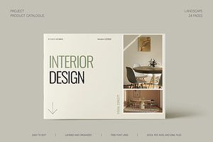 Clean Product Catalogue Template, a Brochure Template by TMint Play