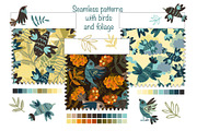 WARM AUTUMN, a Pattern Graphic by Tanna.ART (Thumbnail 3 of 14)