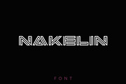 Nakelin Font, a Sans Serif Font by Sentavio (Thumbnail 1 of 4)