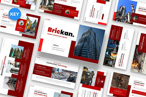 Brickan - Construction Keynote, a Presentation Template by Fit-tee