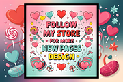 Bold Easy Cozy Girl Love Coloring, a Decorative Illustration by Coco Bloom (Thumbnail 4 of 4)