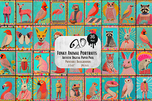 Artsy Girls: Paper Doll Collection, an Animal Illustration by NiiiNArt