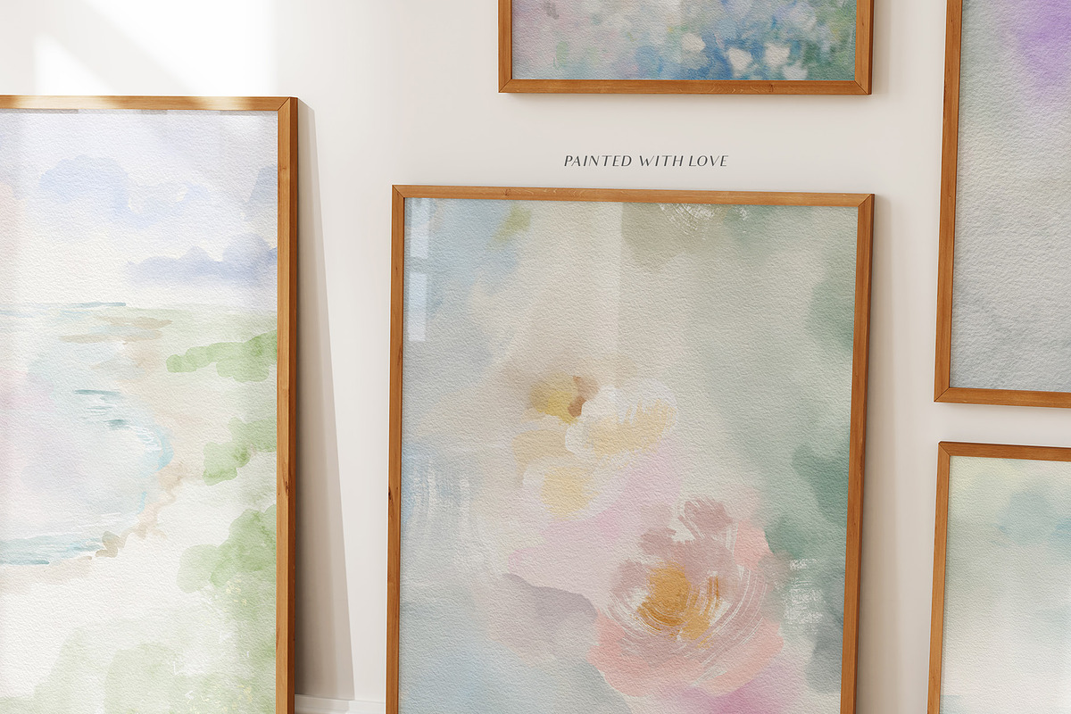 Abstract background textured posters, a Background Graphic by Grace Noboa Illustrations (Photo 8 of 20)