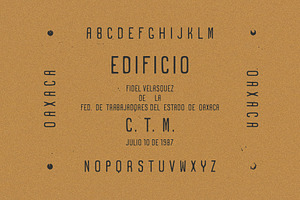 EDIFICIO Font